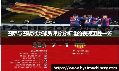 巴萨与巴黎对决球员评分分析谁的表现更胜一筹